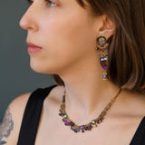 Winter Warmth Set,Beaded Necklace, Barro