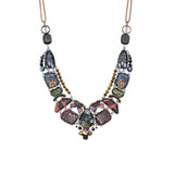 Mystic Lantern Set,Glass Necklace, Passion