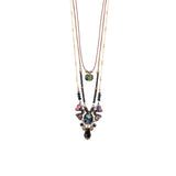 Mystic Lantern Set,Layered Necklace, Aimer