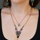Mystic Lantern Set,Layered Necklace, Aimer
