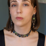Mystic Lantern Set,Elegant Choker Necklace, Megumi
