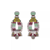 Woven Big Earrings Wild Spirit Set, Verano