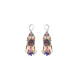African Dance Set, Boho Drop Earrings, Vagabond
