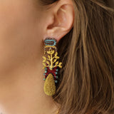 Prism Set,Artistic Earring, Petal