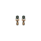 Prism Set,Small Stud  Earring, Moss