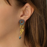 Prism Set,Elegant Stud Earring, Corolla