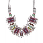 Woven Statement Necklace Wild Spirit Set, Aino