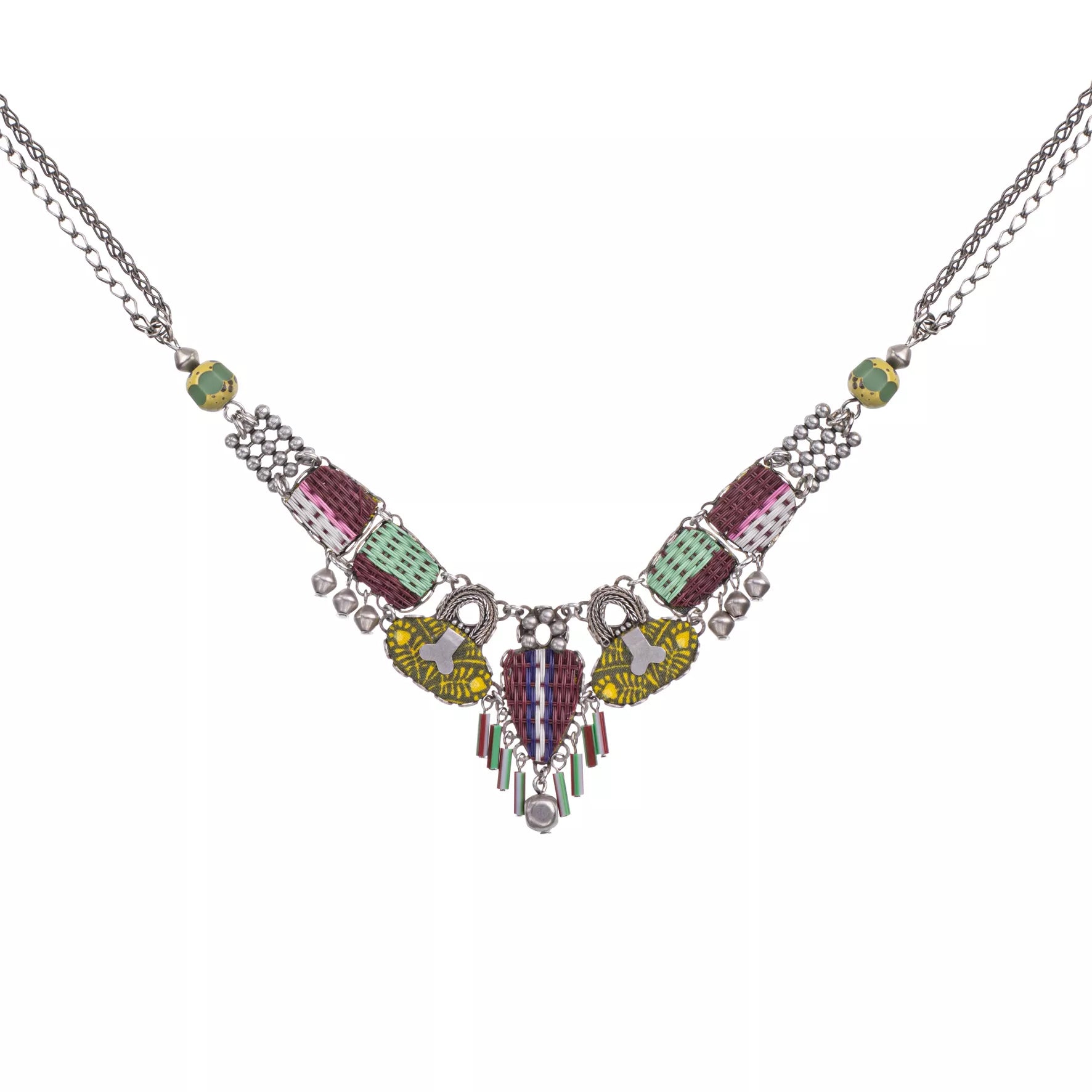 Woven Necklace Wild Spirit Set, Topaz