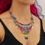 African Dance Set, Free Spirit Necklace, Colorplay