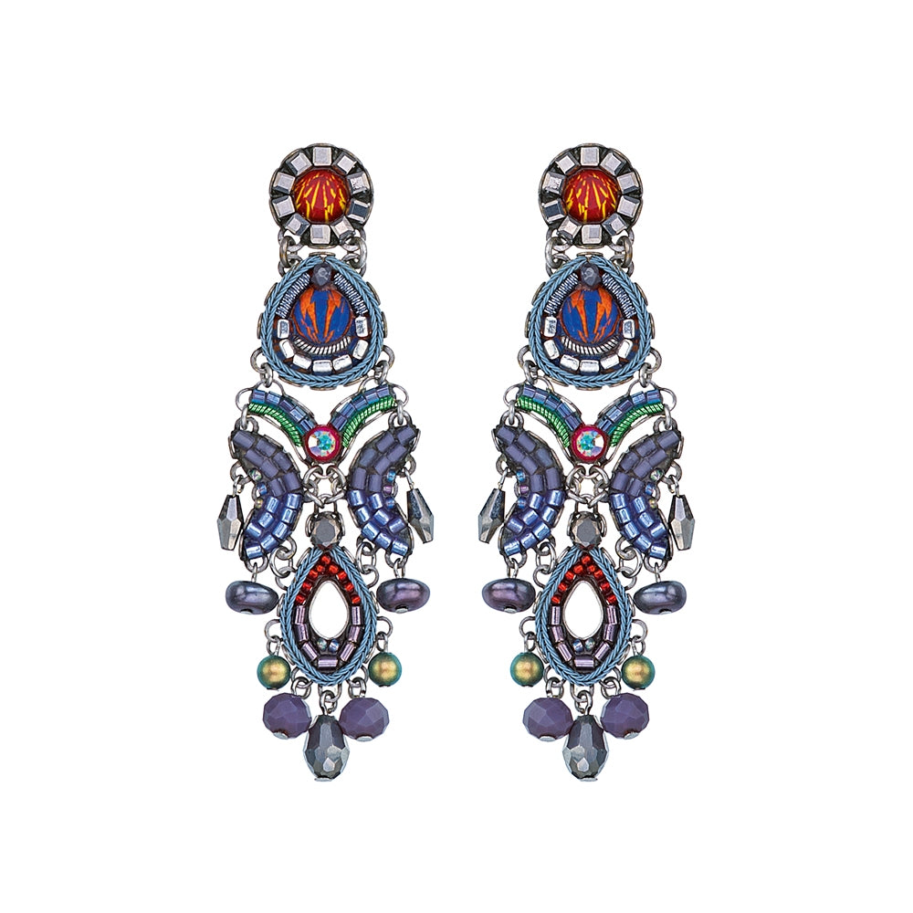 Coral Reef, Abigail Earrings-0