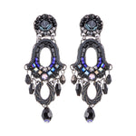 Ethereal Spirit, Cobalt Shine Earrings-0