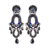 Ethereal Spirit, Cobalt Shine Earrings-0