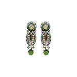 Green Moonlight, Anise Earrings-0