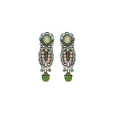 Green Moonlight, Anise Earrings-0