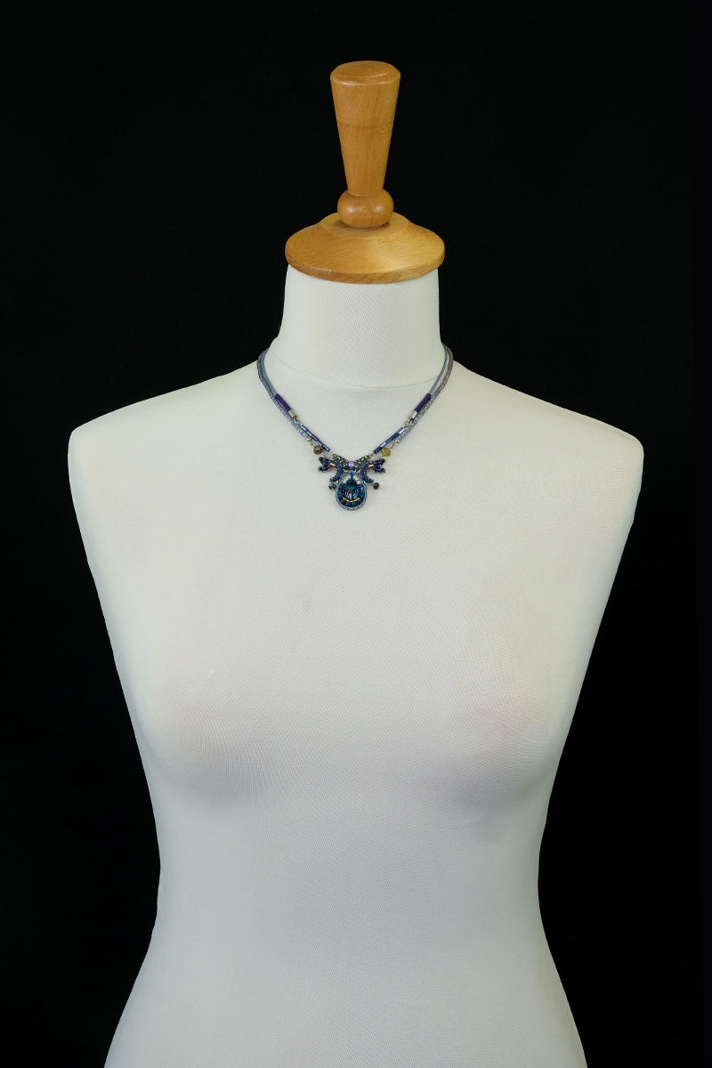 Sapphire Rain, Fulham Necklace-2986