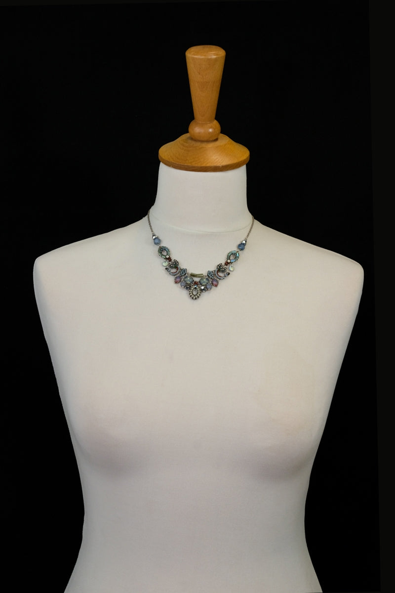 Blue Skies, Leah Necklace-3458