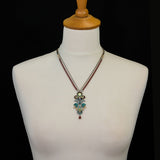 Turquoise Crown, Zoe Necklace-3480