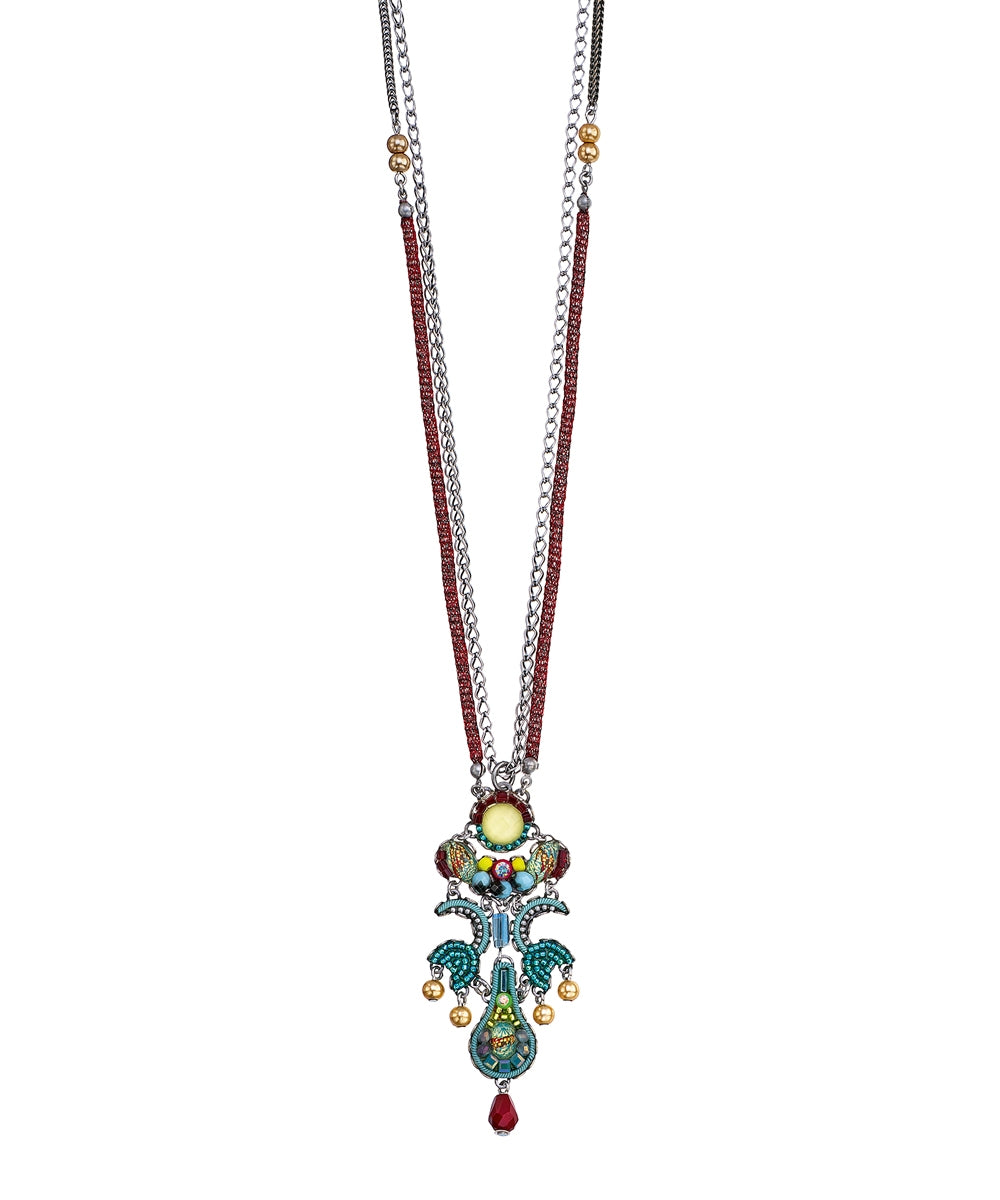 Turquoise Crown, Zoe Necklace-0