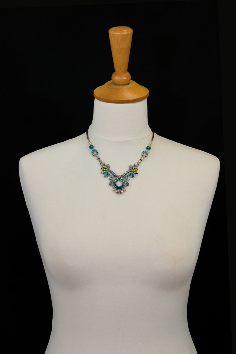 Turquoise Crown, Navaeh Necklace-3483