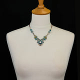 Turquoise Crown, Navaeh Necklace-3483