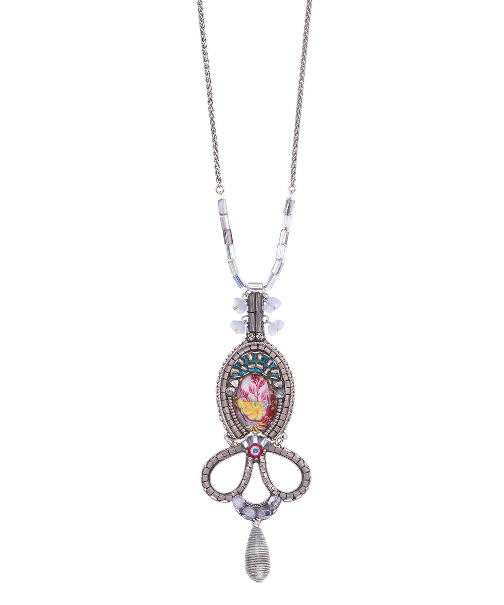 Silver Odyssey, Amapola Necklace-0