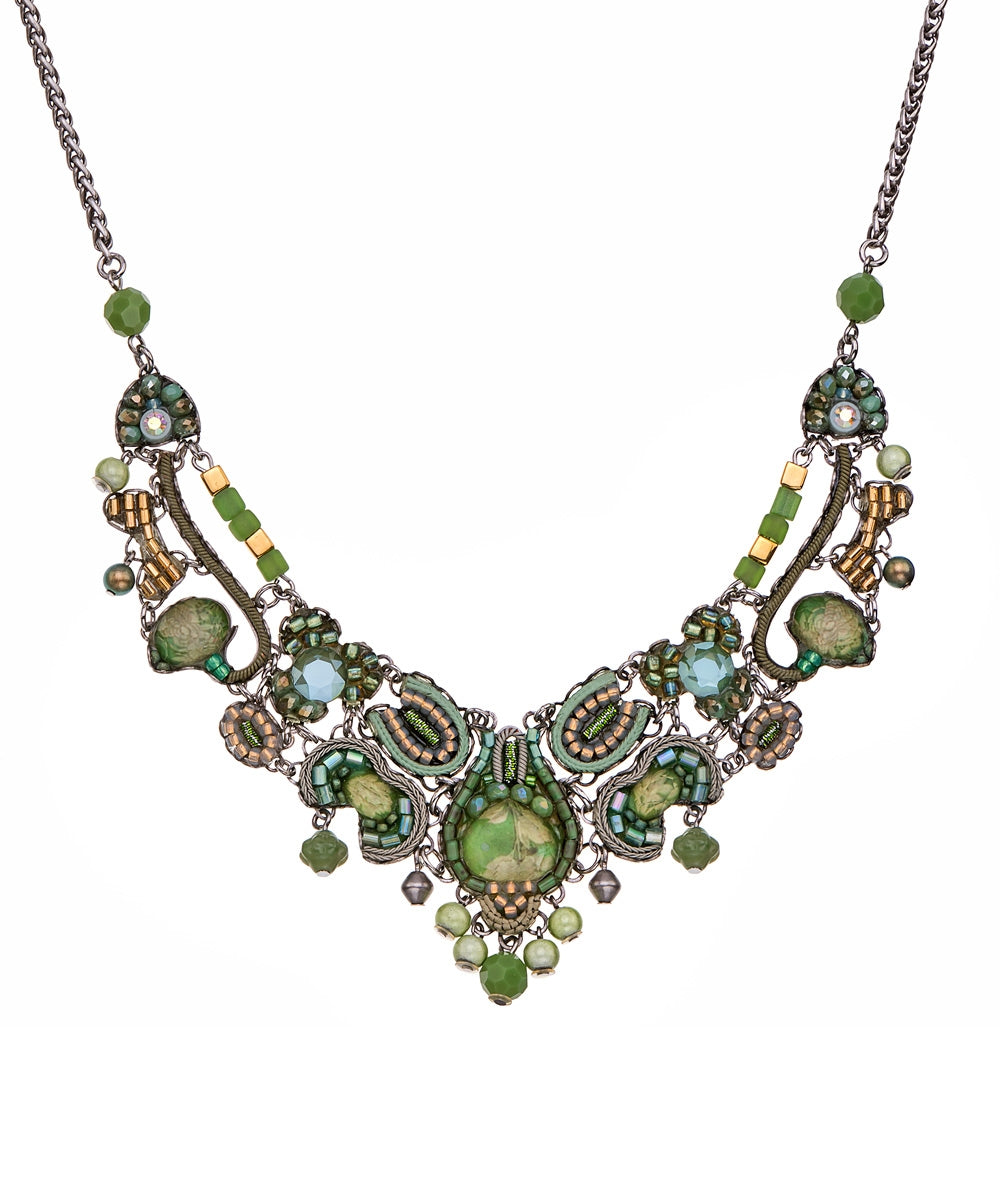 Green Moonlight, Rosemary aNecklace -0