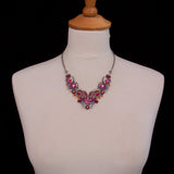 Deep Fuchsia, Pasly Necklace -5142