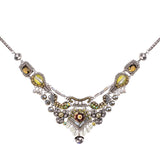 Grey Sparkle, Hannah Necklace-0