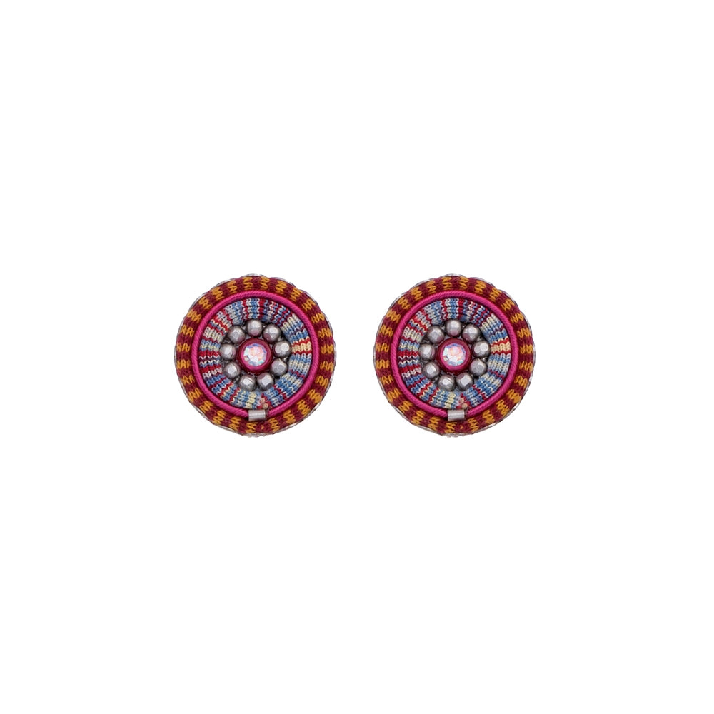 Crimson Voyage, Caroline Earrings-0