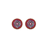 Crimson Voyage, Caroline Earrings-0