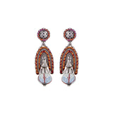 Coral Cave, Keila Earrings-0