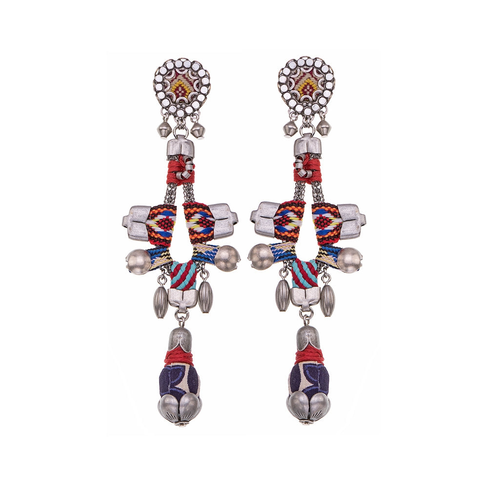 Indian Guirlande, Graciala Earrings-0