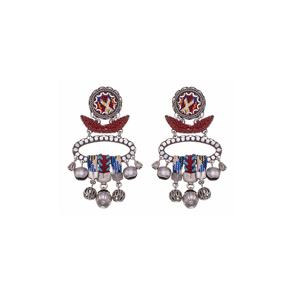 Indian Guirlande, Dorothea Earrings-0