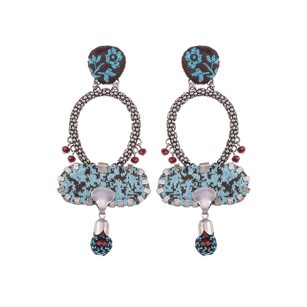 Blue Space, Maya Earrings-0