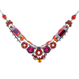 Crimson Voyage, Aurora Necklace-0