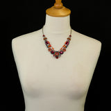 Crimson Voyage, Aurora Necklace-3013