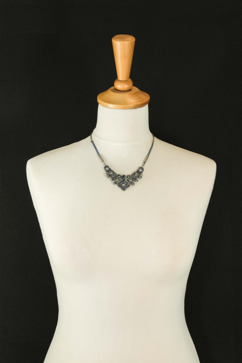 Misty Clouds, Casablanca Necklace -4931