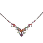 Coral Cave, Regina Necklace -0