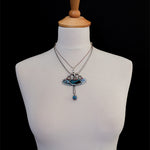 Blue Space, Naomi Necklace-5225