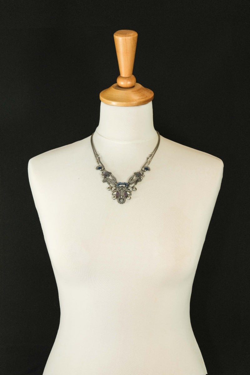 Indigo, Natania Necklace -4958