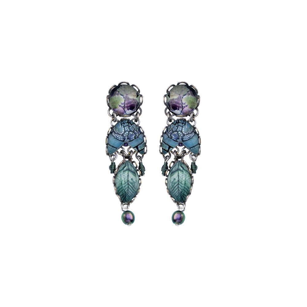 Blue Planet, Zalika Earrings-0