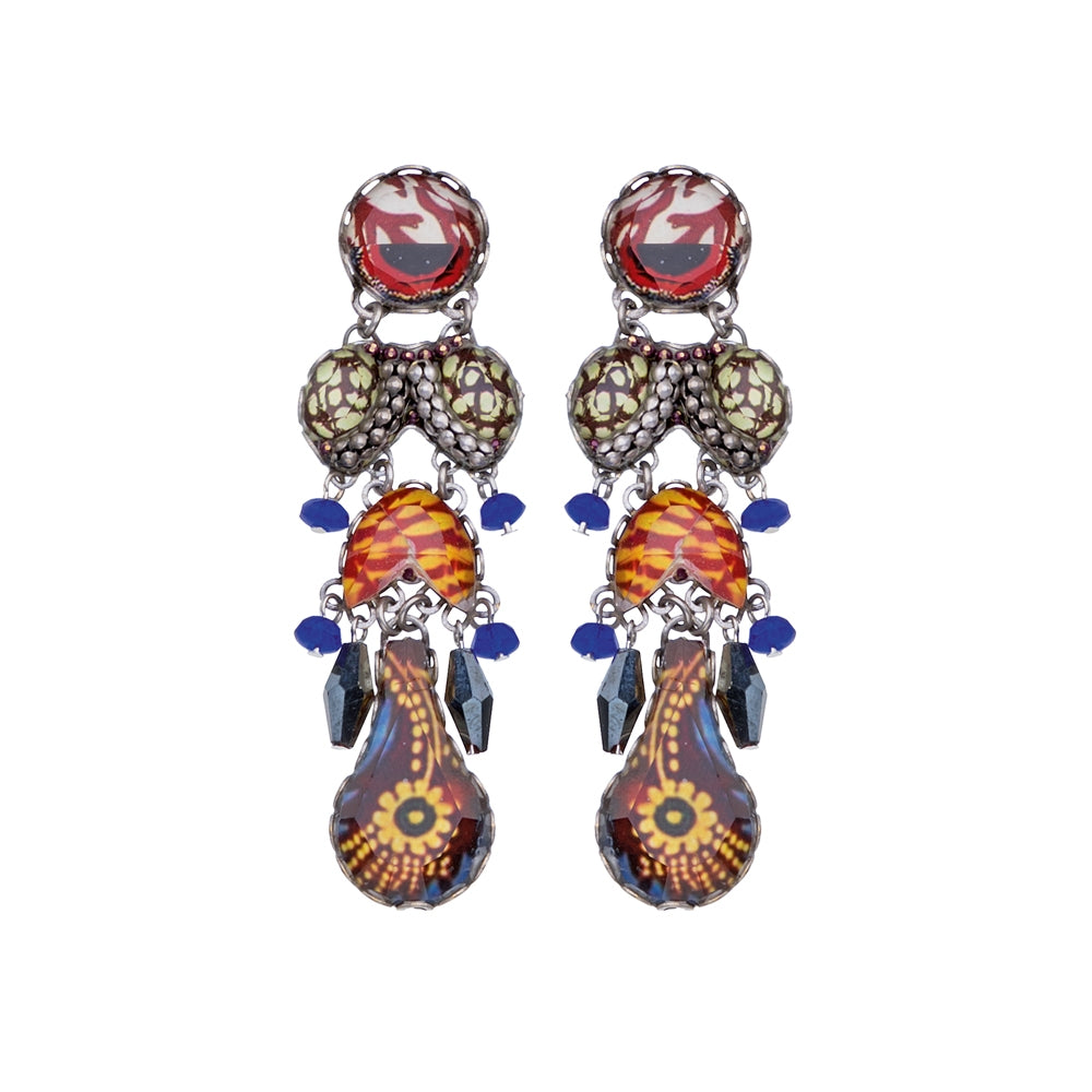 Sunset Bliss, Valda Earrings-0