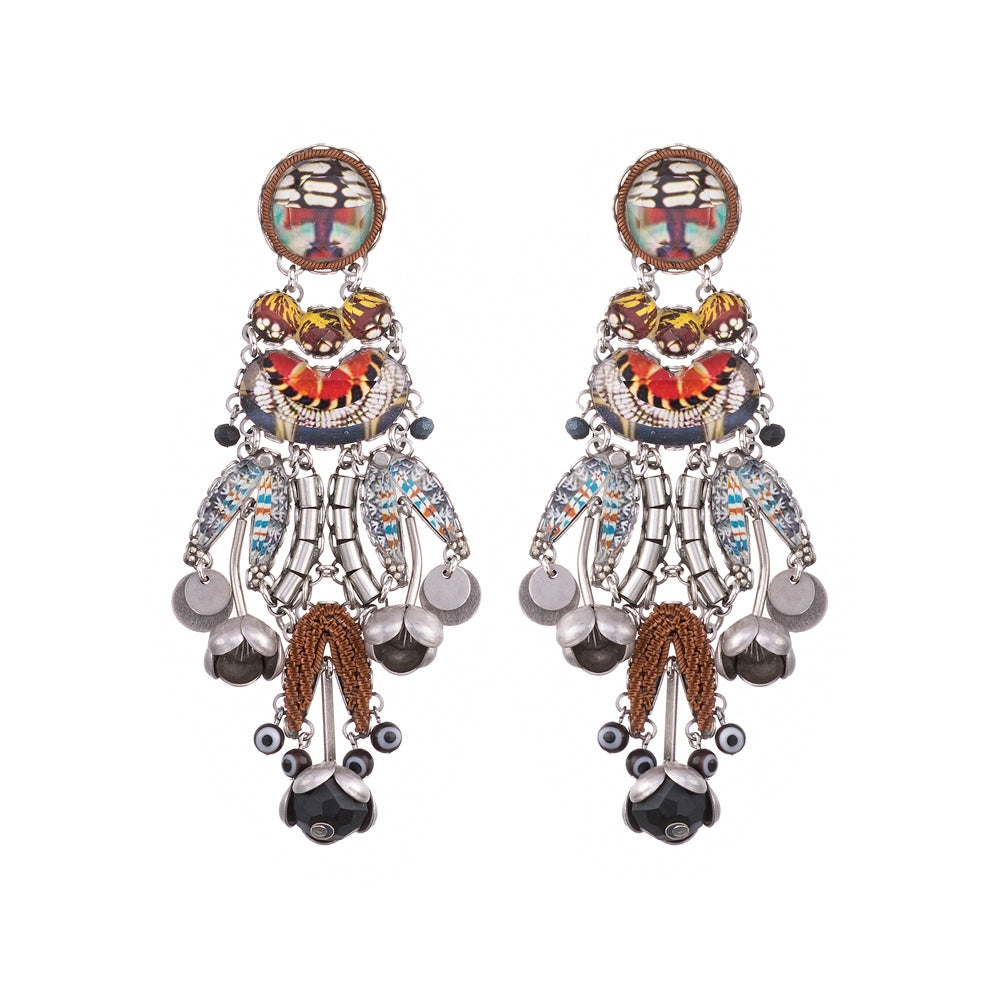 Sundown Chant, Ritual Earrings-0