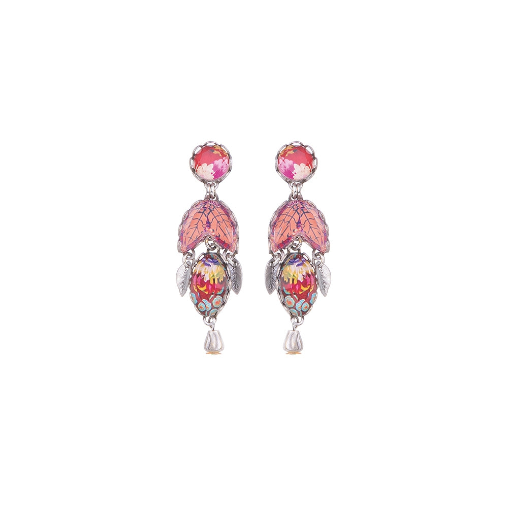 Crimson Dreams, Riva Earrings-0