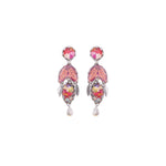 Crimson Dreams, Riva Earrings-0