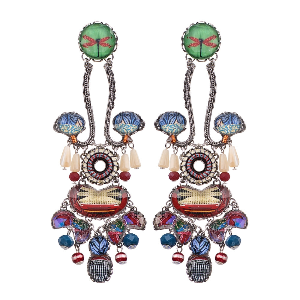 Kaleidoscope, Jasmin Earrings-0