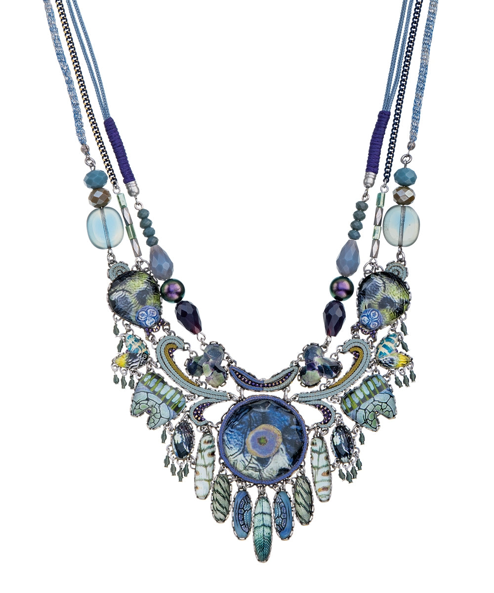 Blue Planet, Belevia Necklace-0