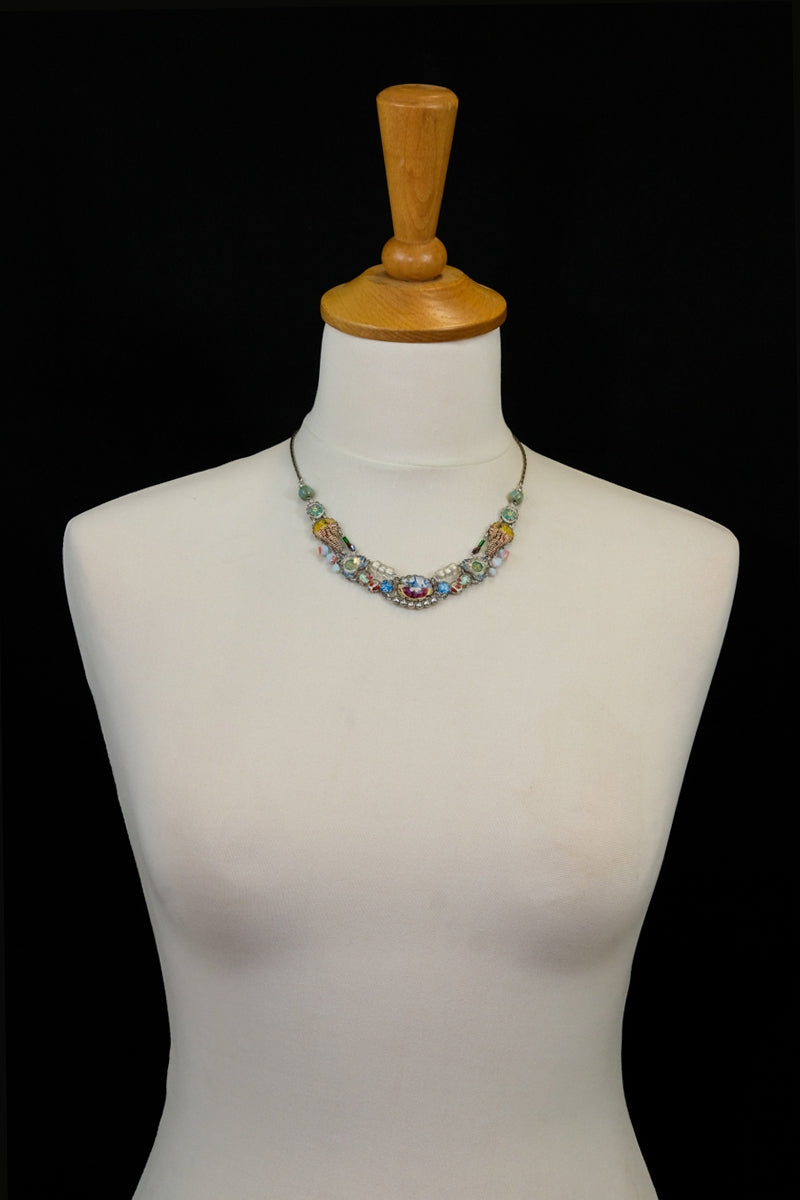 Silent Dream, Santa Fe Necklace-3675