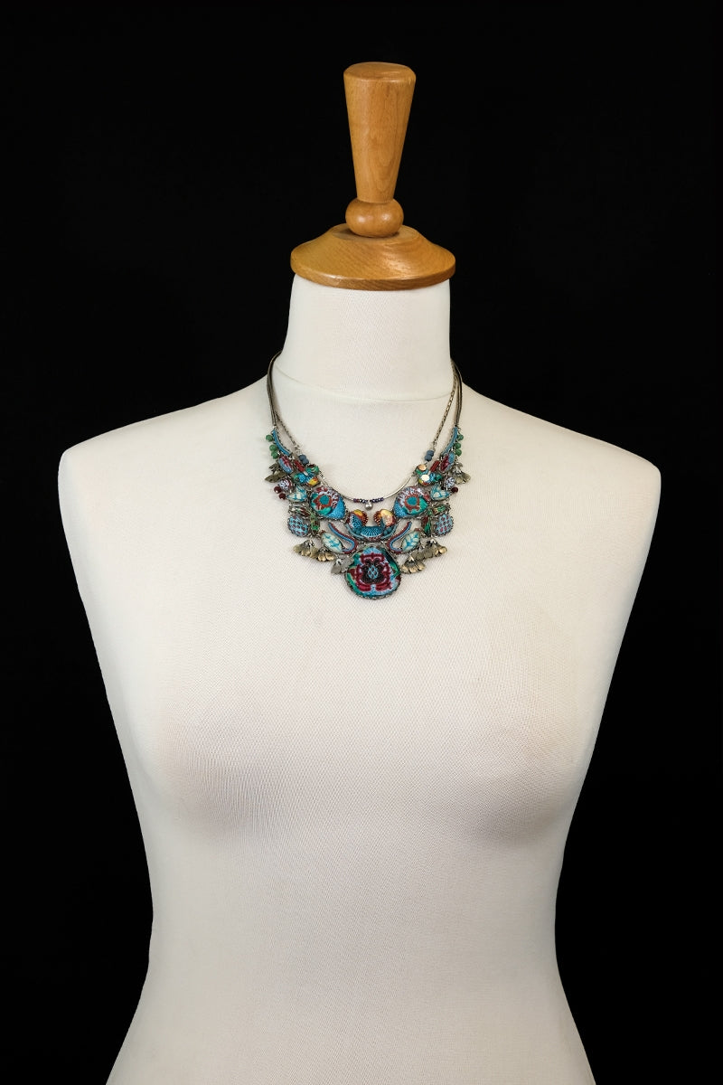 Blue Castle, Elizabeth Necklace-4100