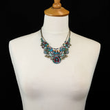 Blue Castle, Elizabeth Necklace-4100